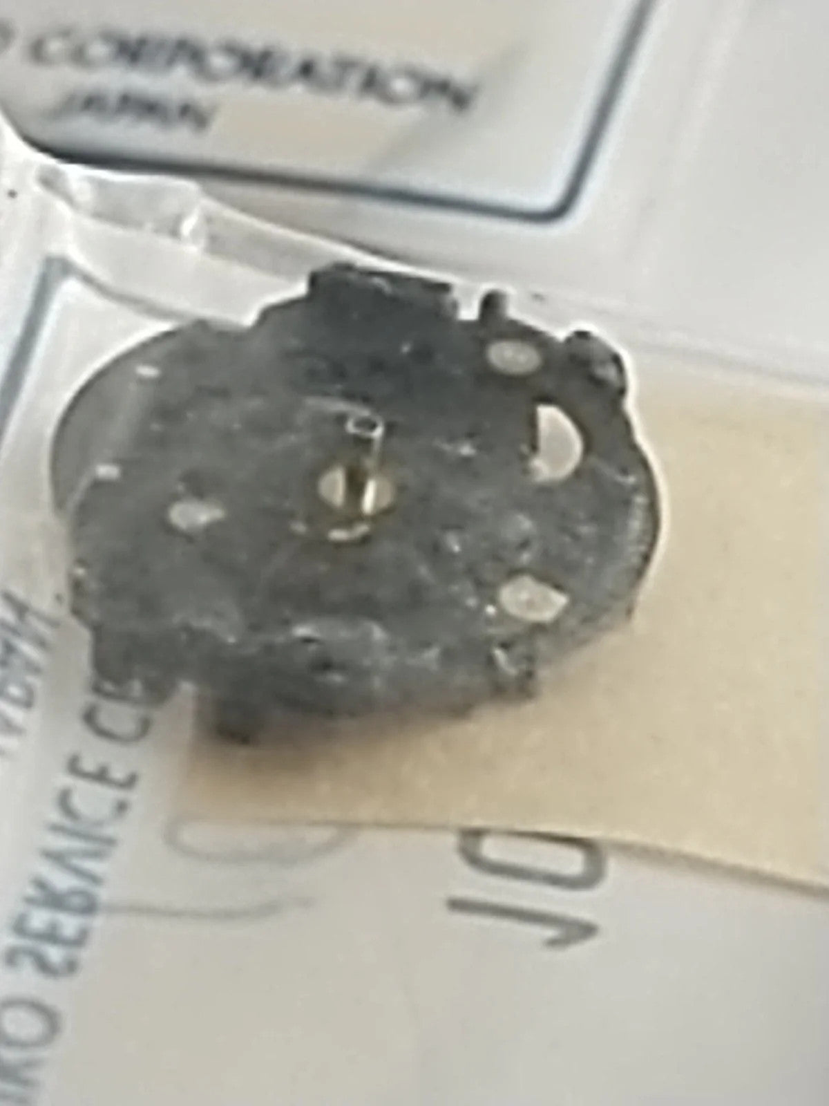 ORIGINAL SEIKO QUARTZ/ Part 100 391/ 361 /Siko PLATE