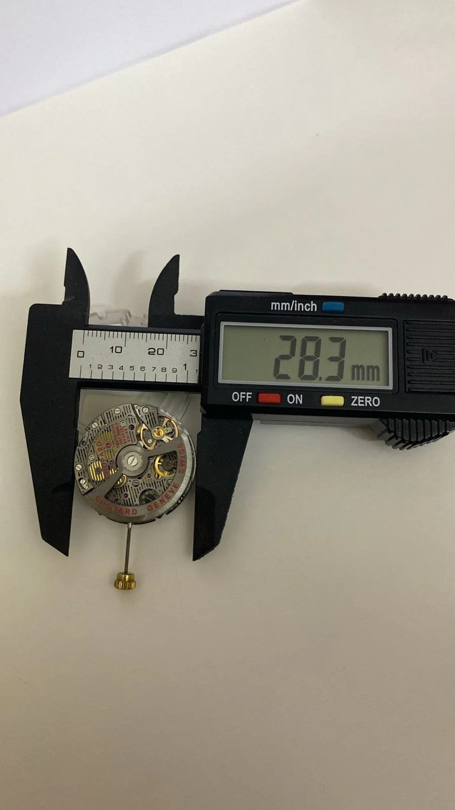 Chopard Skeleton Black Edition chronograph Movement Cal 03-05-M New