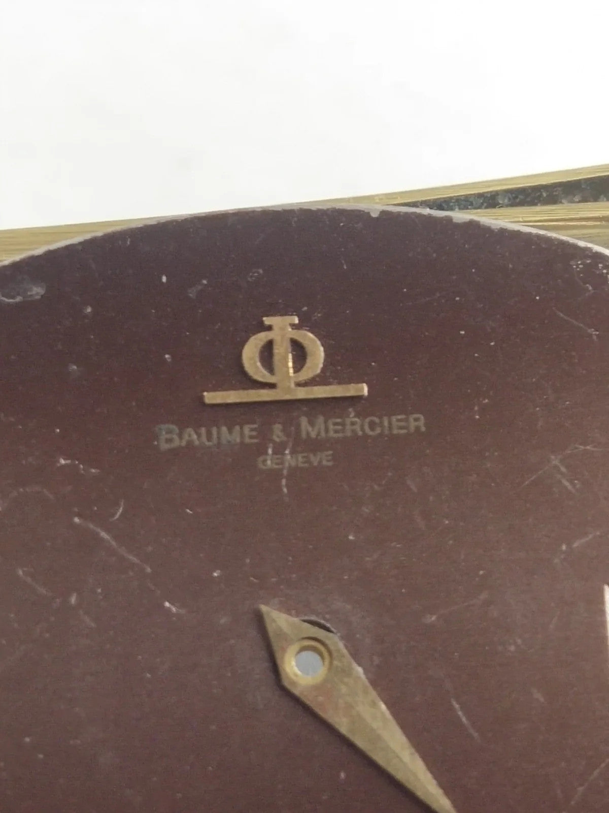 Original Dial /BAUME & MERCER/- used