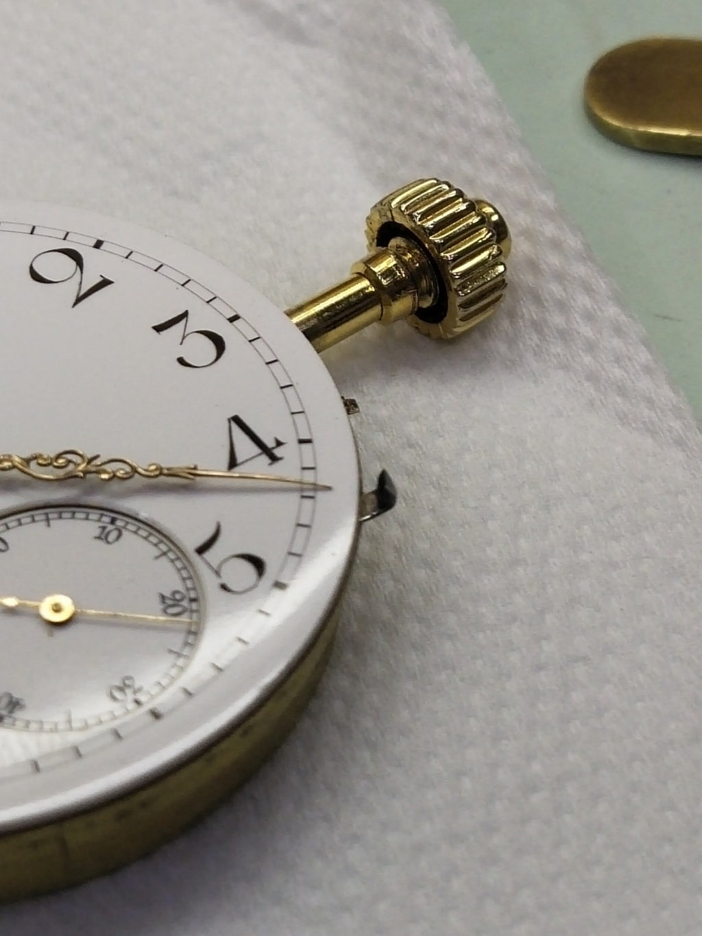 Longines manual movement With dial and hands / working perfectly  /used