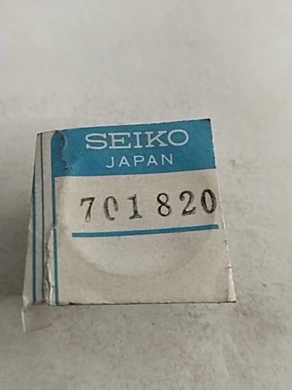 NOS Seiko Parts 701 820
