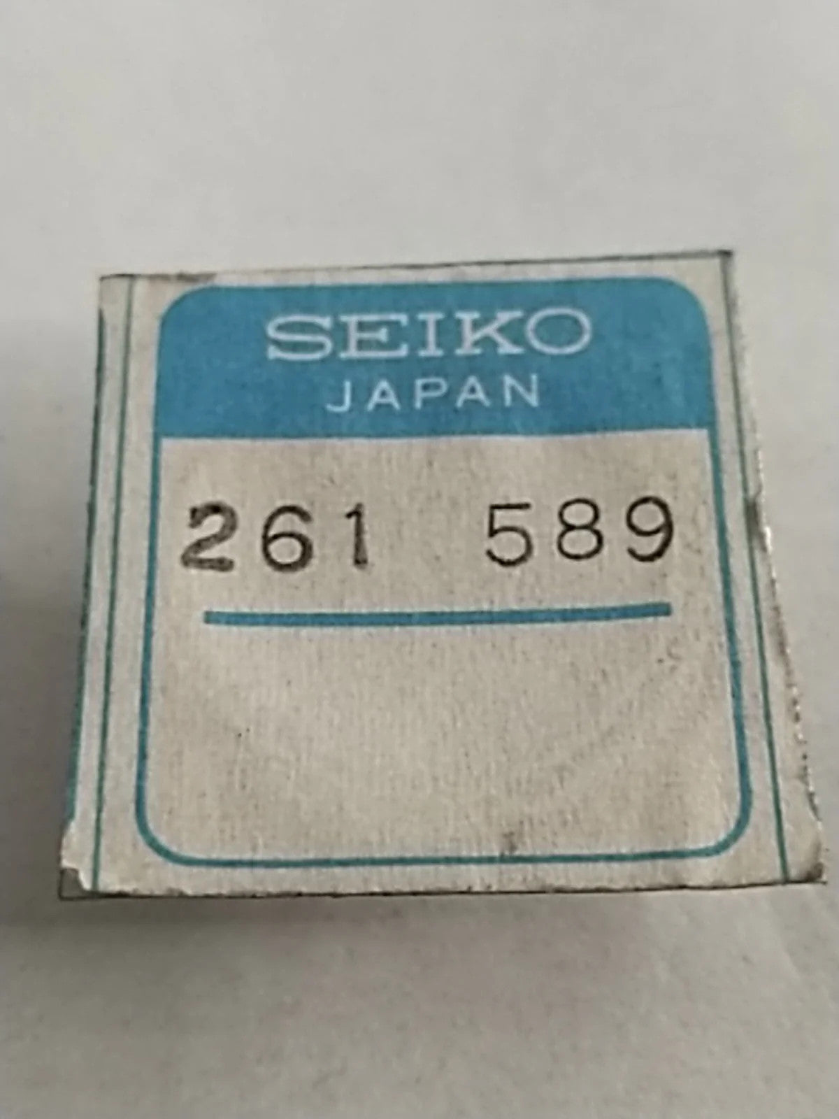 NOS Seiko Parts 261 589