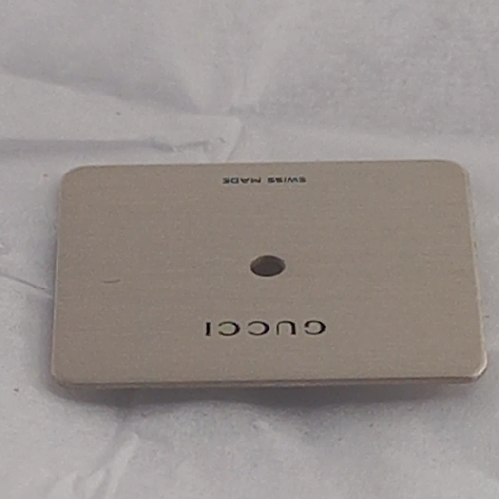 GUCCI Original /  Dail CADRAN ACIER 3600L/ Part No. 051.A332.6/ Color  SILVER