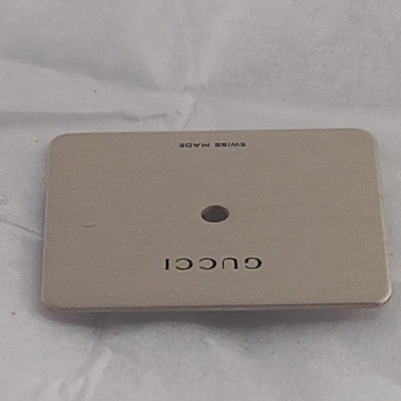 GUCCI Original /  Dail CADRAN ACIER 3600L/ Part No. 051.A332.6/ Color  SILVER