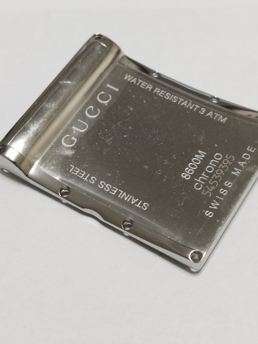 GUCCI Original /  Case Back/ Part No. 8600M Chrono