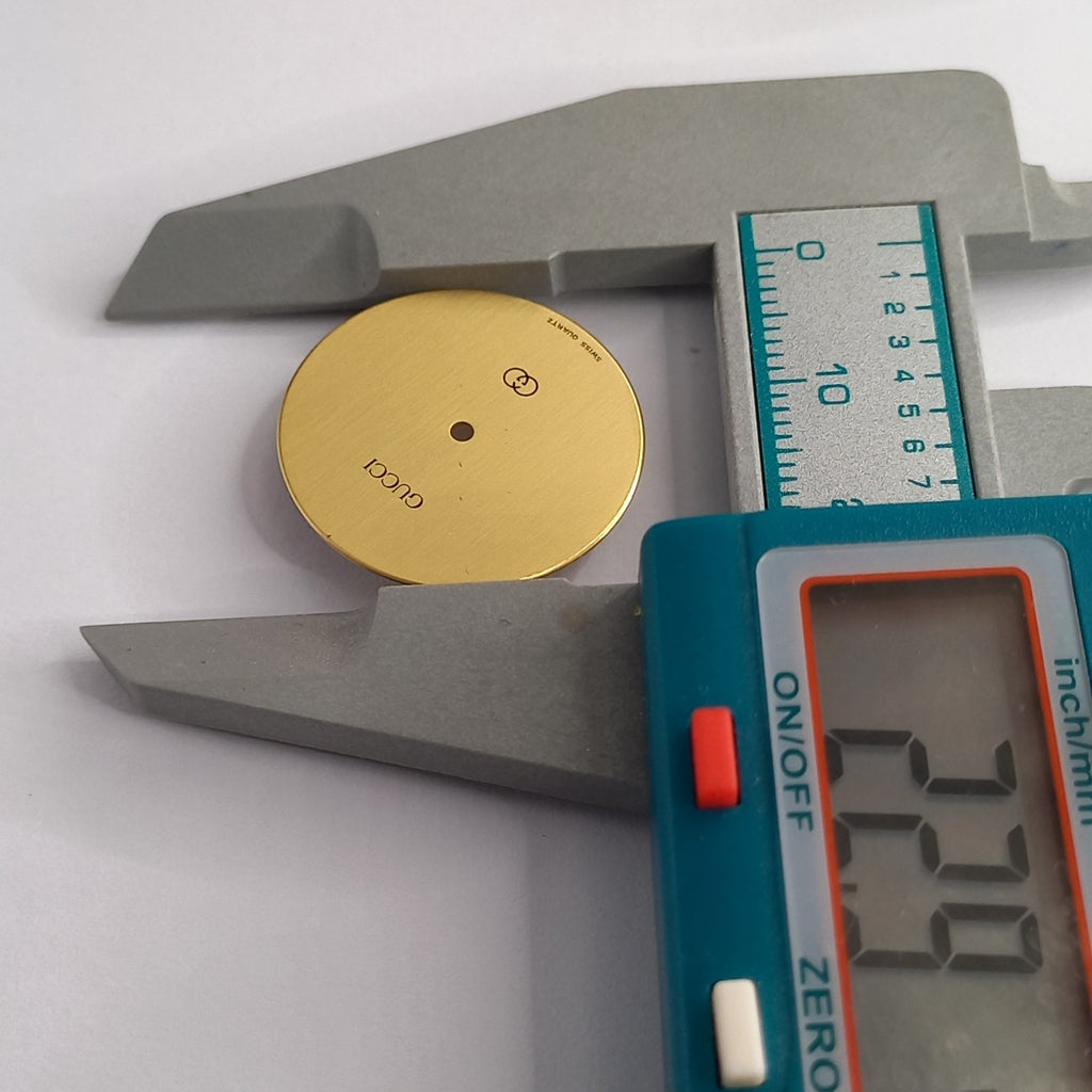 GUCCI Original / Dail  / Part No. 051.104/ GOLD color 