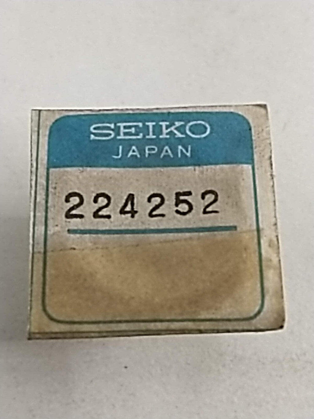 NOS Seiko Part . 224 252 Central wheel and Pinion With Cannon Pinion