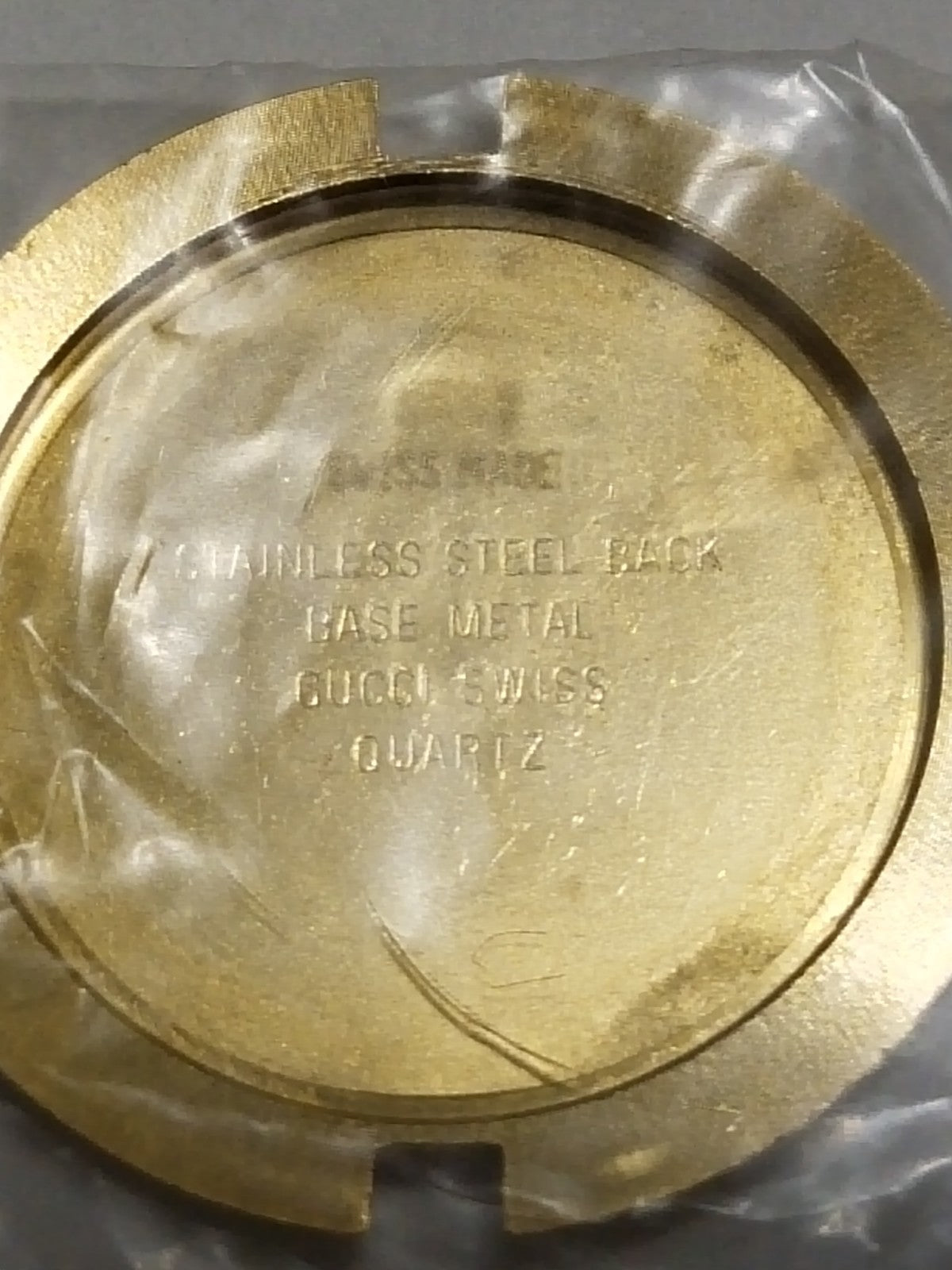 GUCCI Original / Complete Case/ Part No. 11/12.2  Gold color 