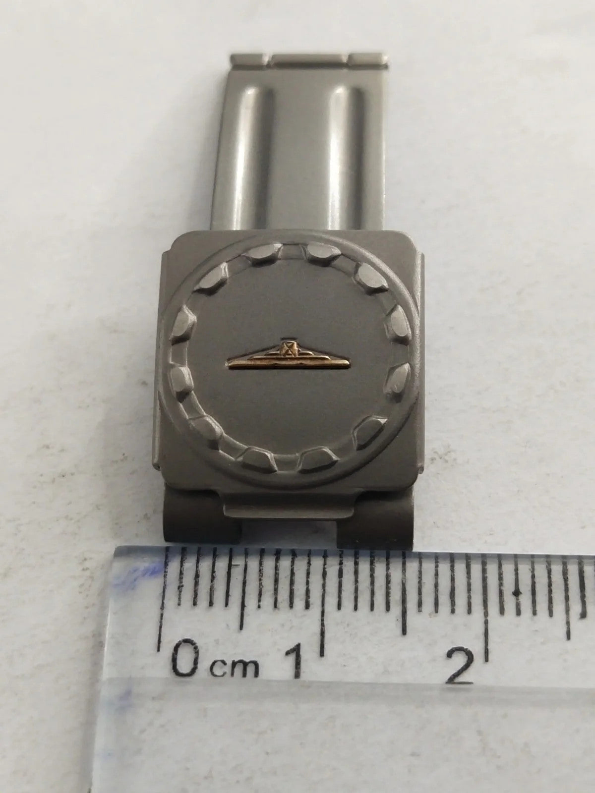 Original Longines Buckle titanium bracelet /17MM/