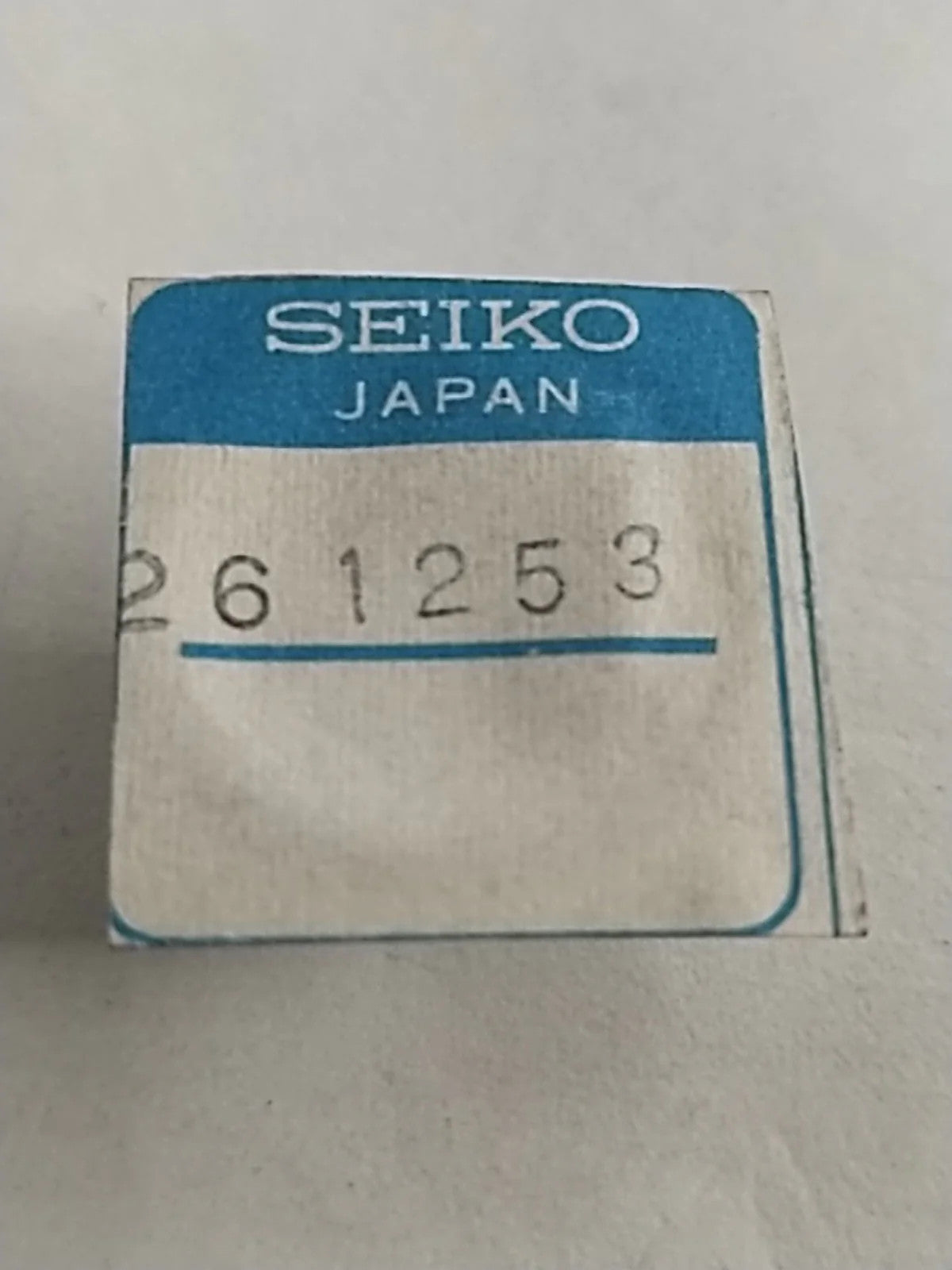 NOS Seiko Parts 261 253