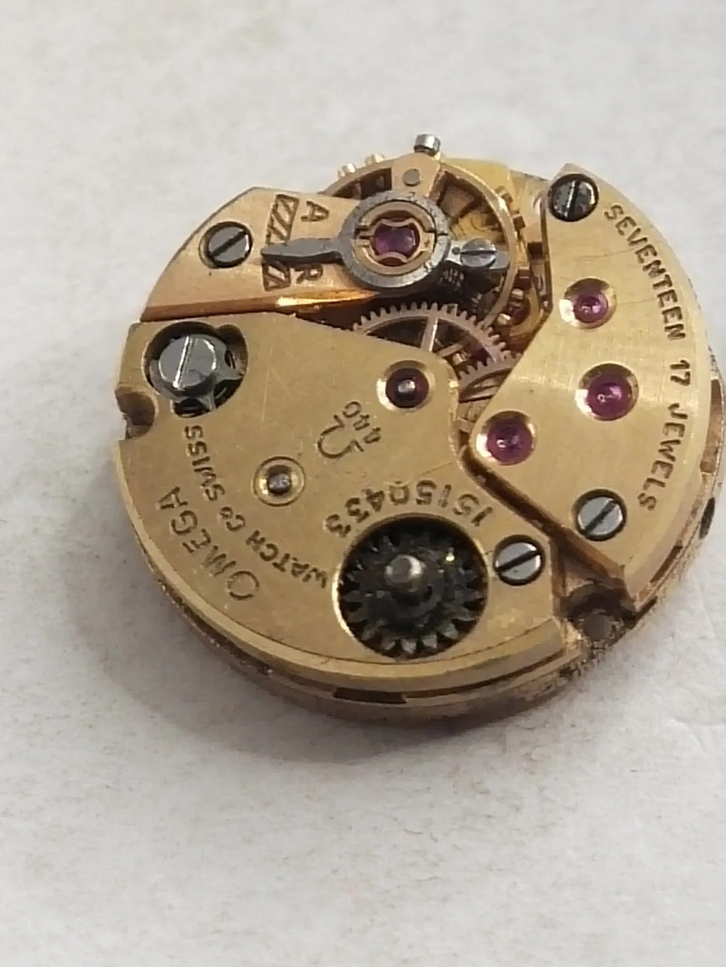 Omega 404 movement for spare parts / used / read description good