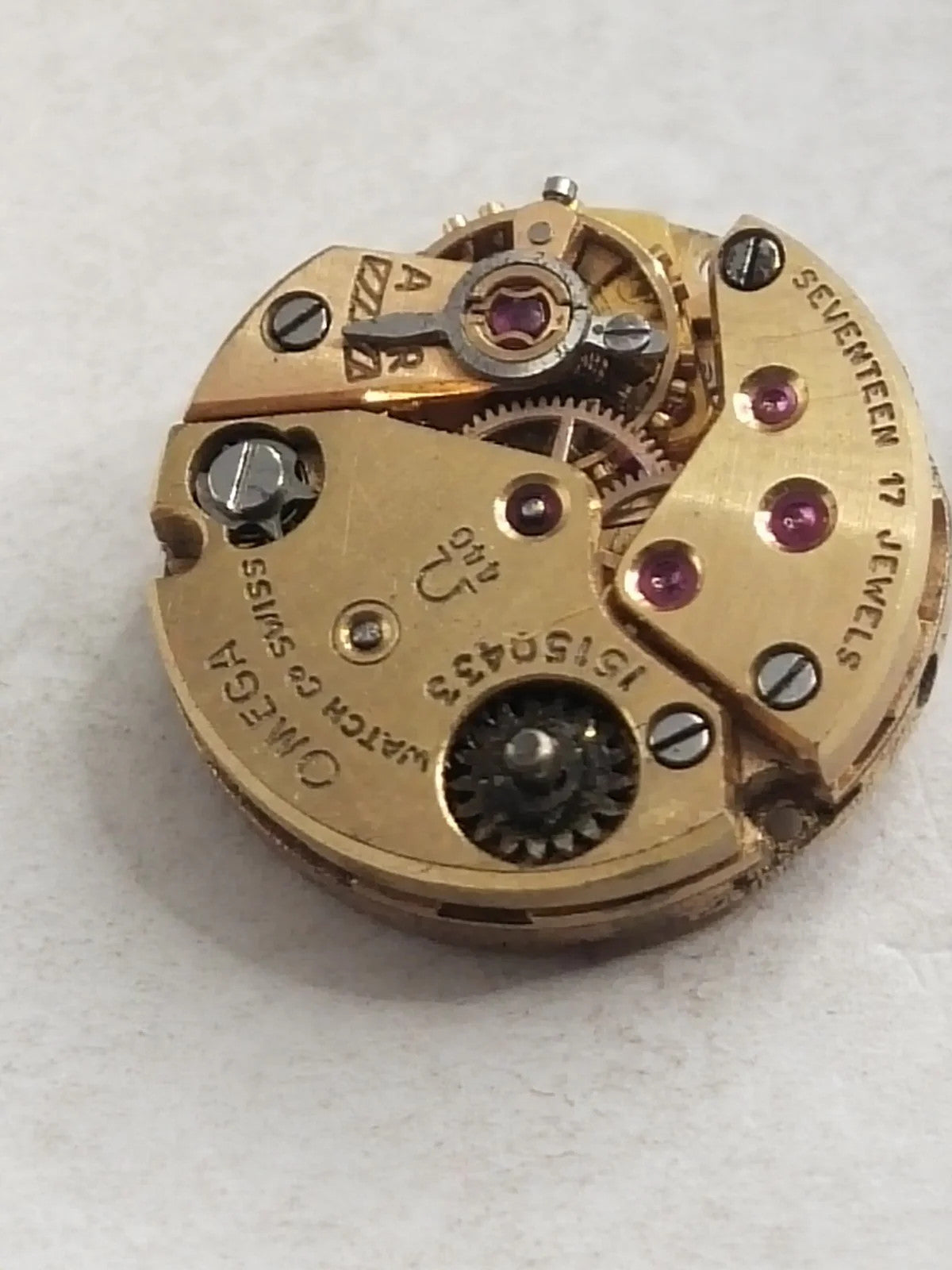 Omega 404 movement for spare parts / used / read description good