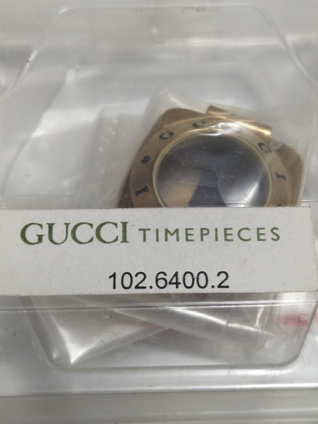 GUCCI Original / Complete Case/ Part No. 102.6400.2/ 6400L Gold color 