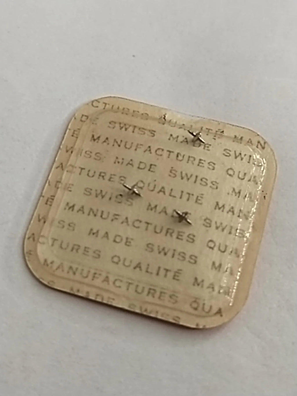 CERTINA balance wheel shaft Cal. 25-65/Part. 724/ Price for one piece