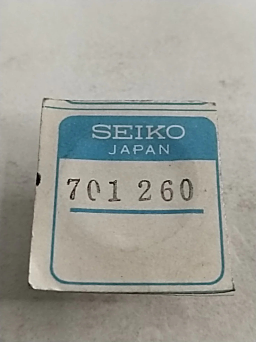 NOS Seiko Parts 701 260