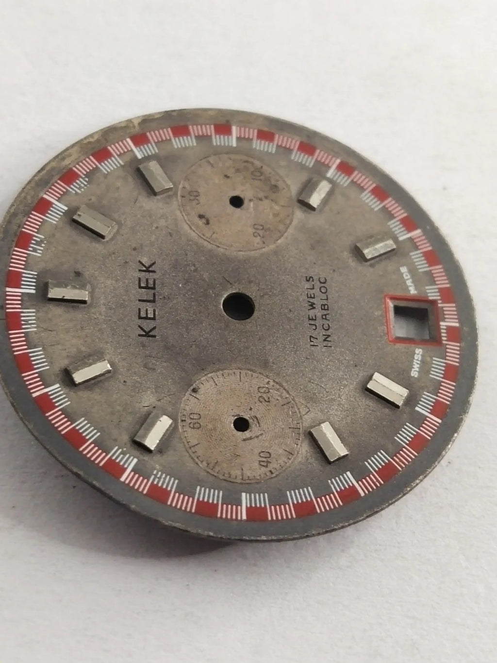 Original Dial / KELEK / Breitling FLieger Pilot chronograph 7753 Valjoux/ used