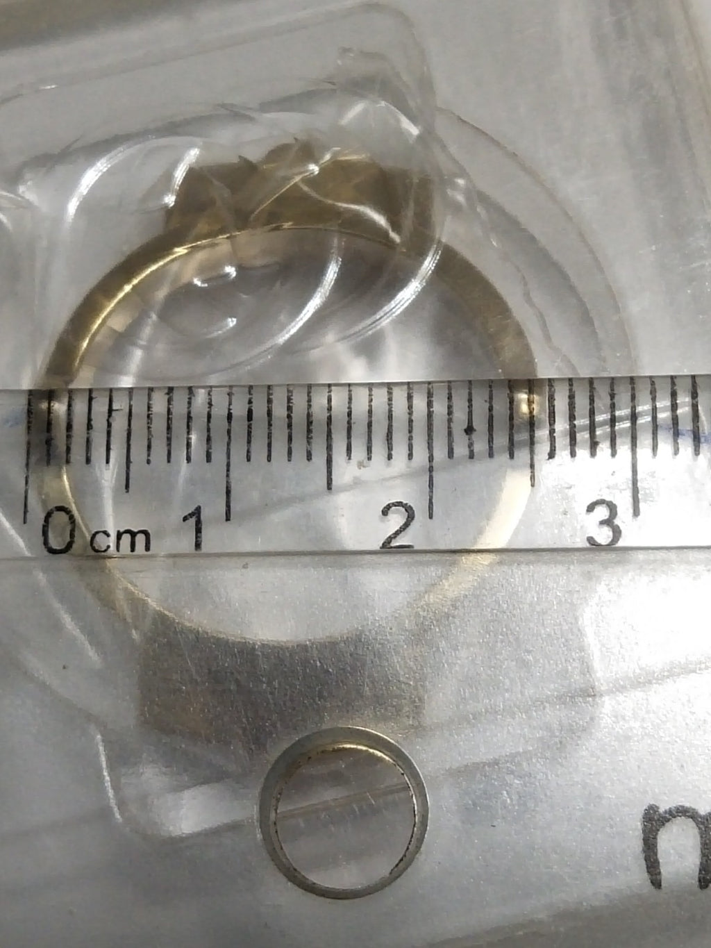 GUCCI Original / Complete Case/Without Crystal/Part No. 6600L/ Gold color 