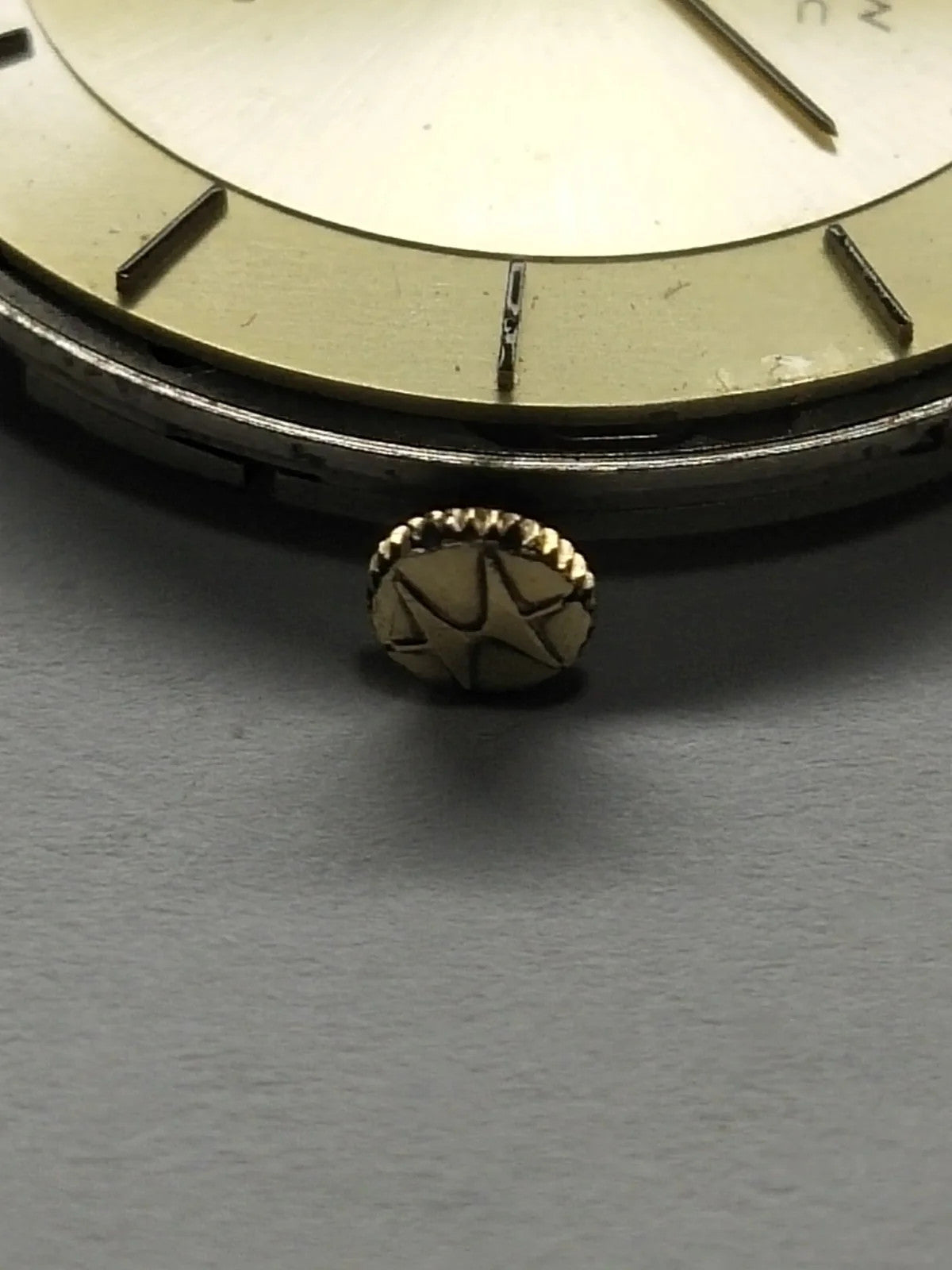 Hamilton automatic movement with dial and hands, fully working, used Cal .90