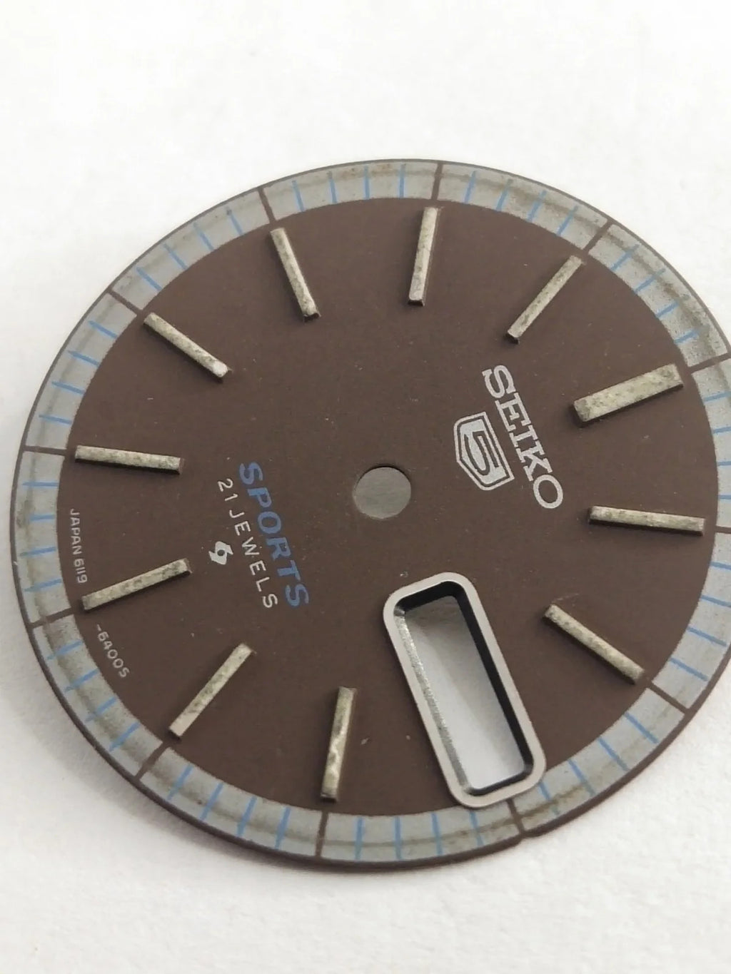 Original Seiko Dial 6119-6400C brown color / used
