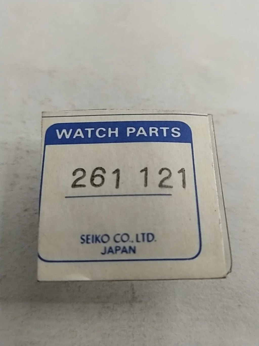 NOS Seiko Parts 261 121