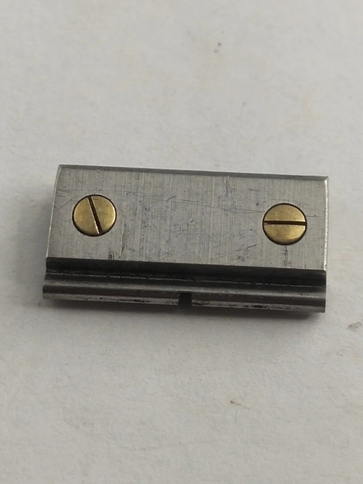 Link Cartier Santos steel with gold... 15.7mm /used