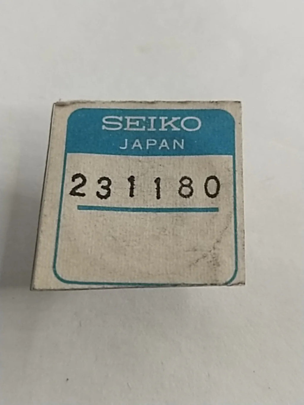 NOS Seiko Parts 231 180