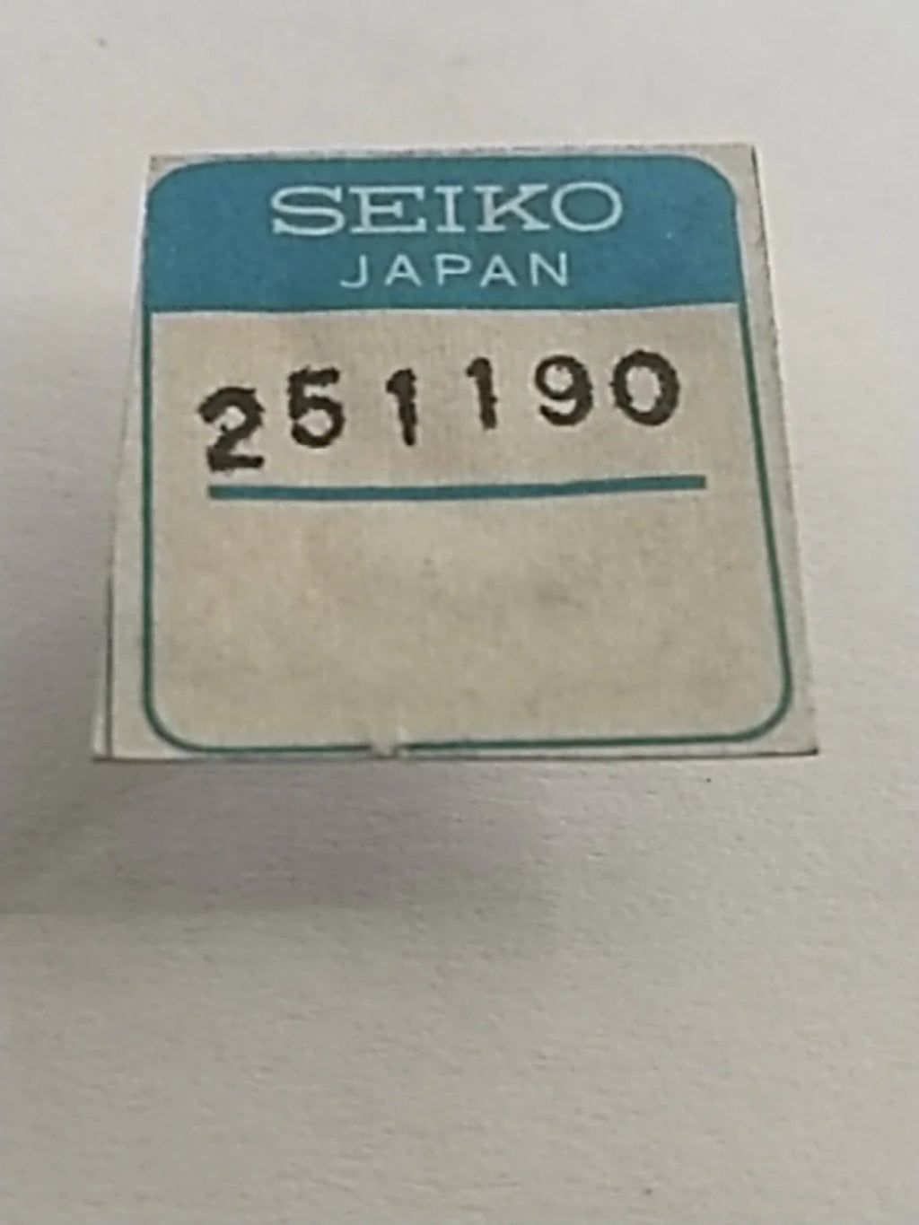 New Old Stock Original Seiko Part's Escape Wheel 251 190