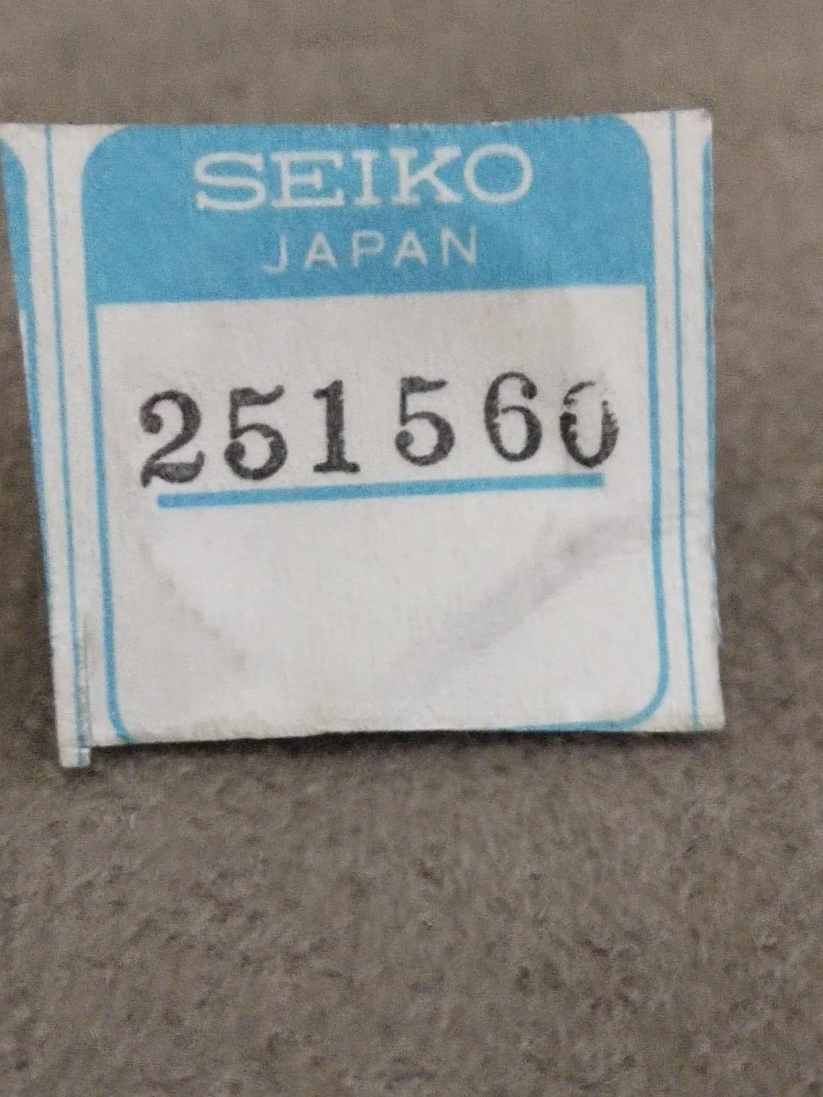SEIKO ESCAPE WHEEL 251560 NOS WATCH PARTS FOR REPAIR