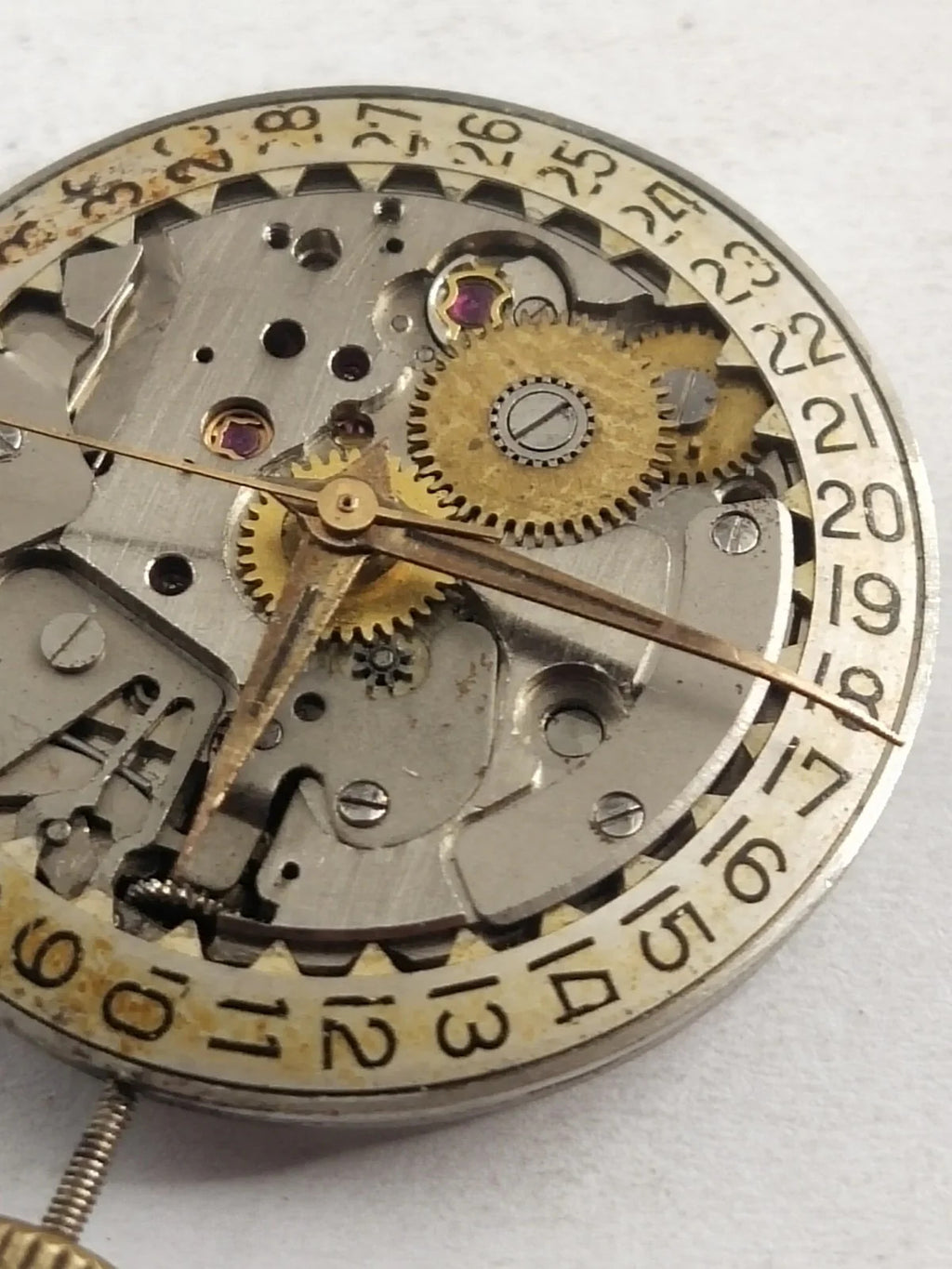 Manual movement / ZENITH / Cal . 2522C With hands / Case Ring Used full working