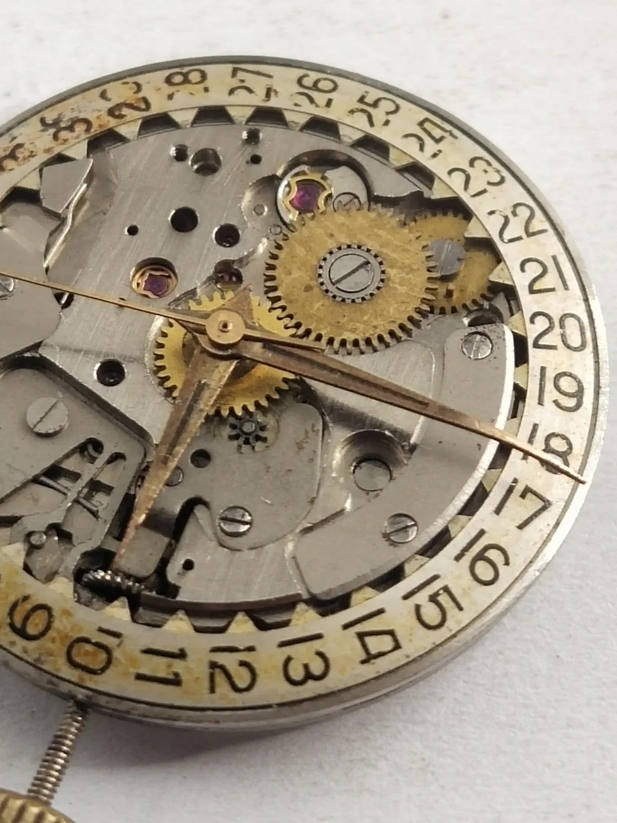 Manual movement / ZENITH / Cal . 2522C With hands / Case Ring Used full working