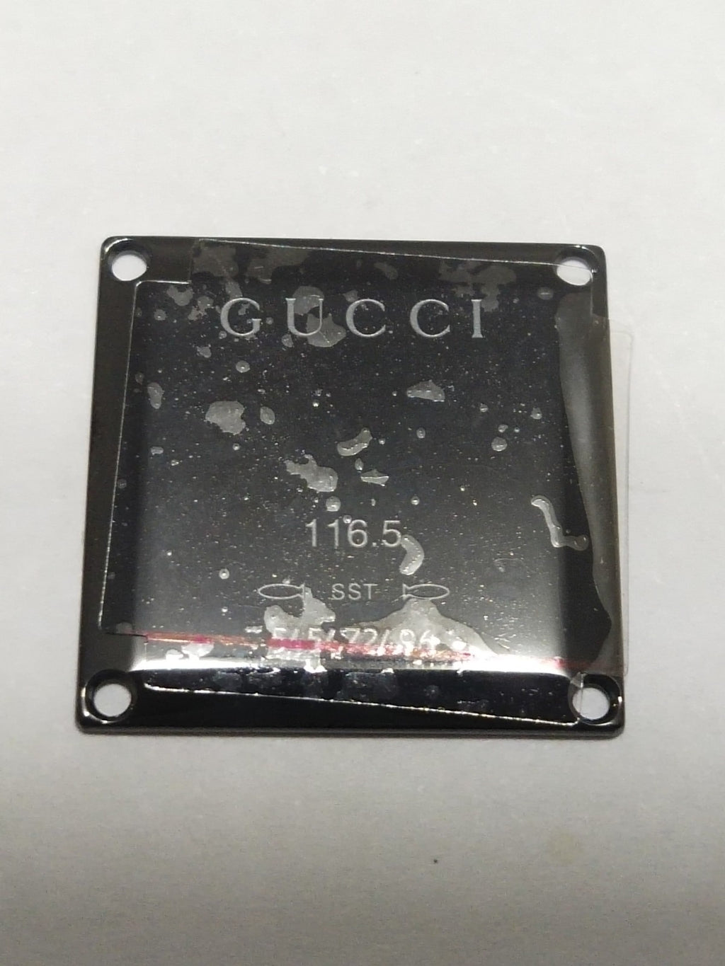 GUCCI Original /  Case Back/Black color  Part No. YDA41062