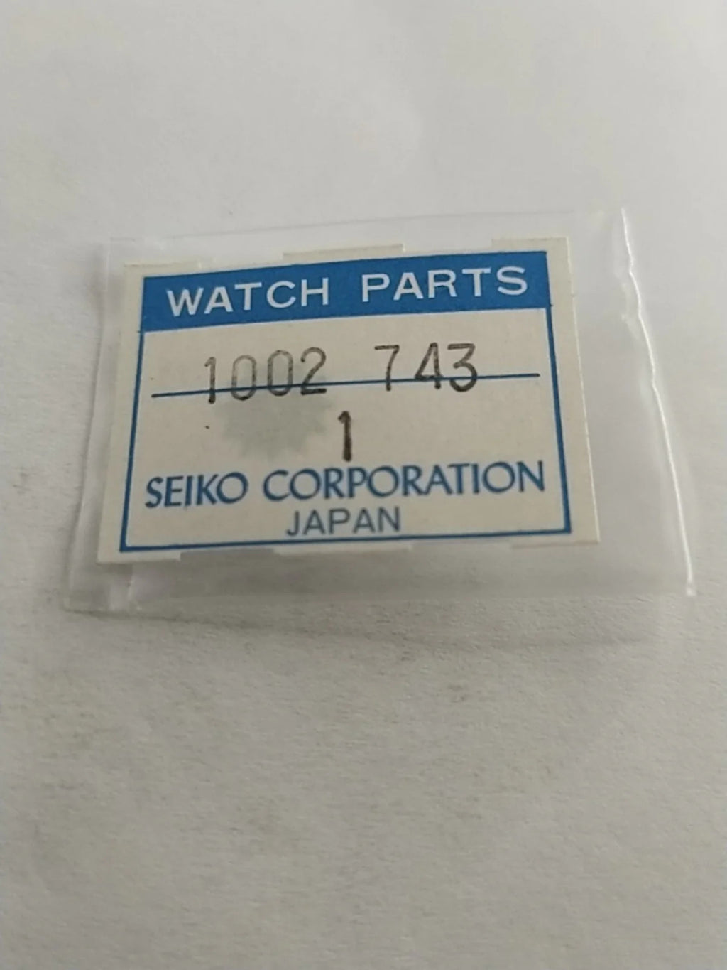 SEIKO original Part . 1002 743