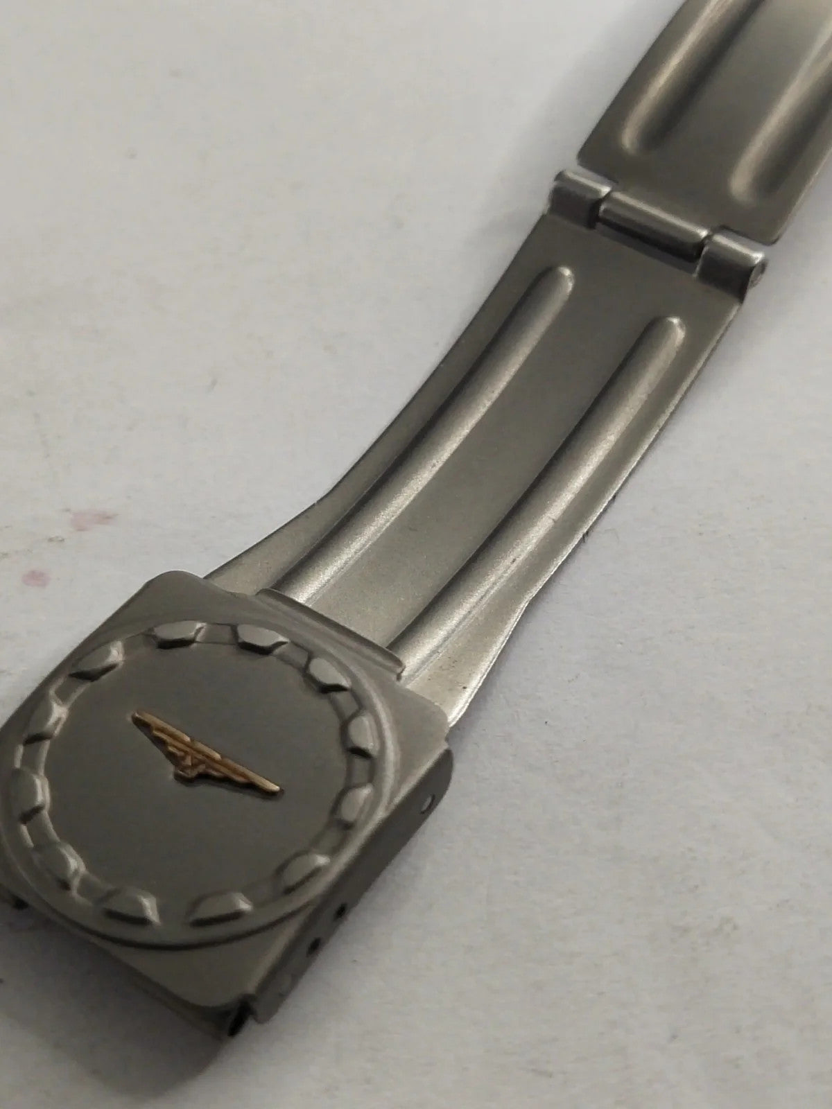 Original Longines Buckle titanium bracelet /17MM/