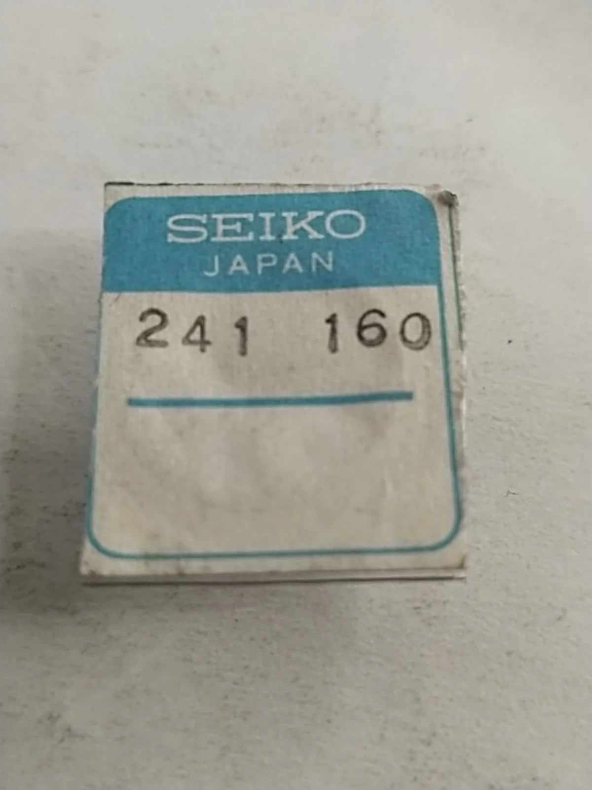 NOS Seiko Parts 241 160