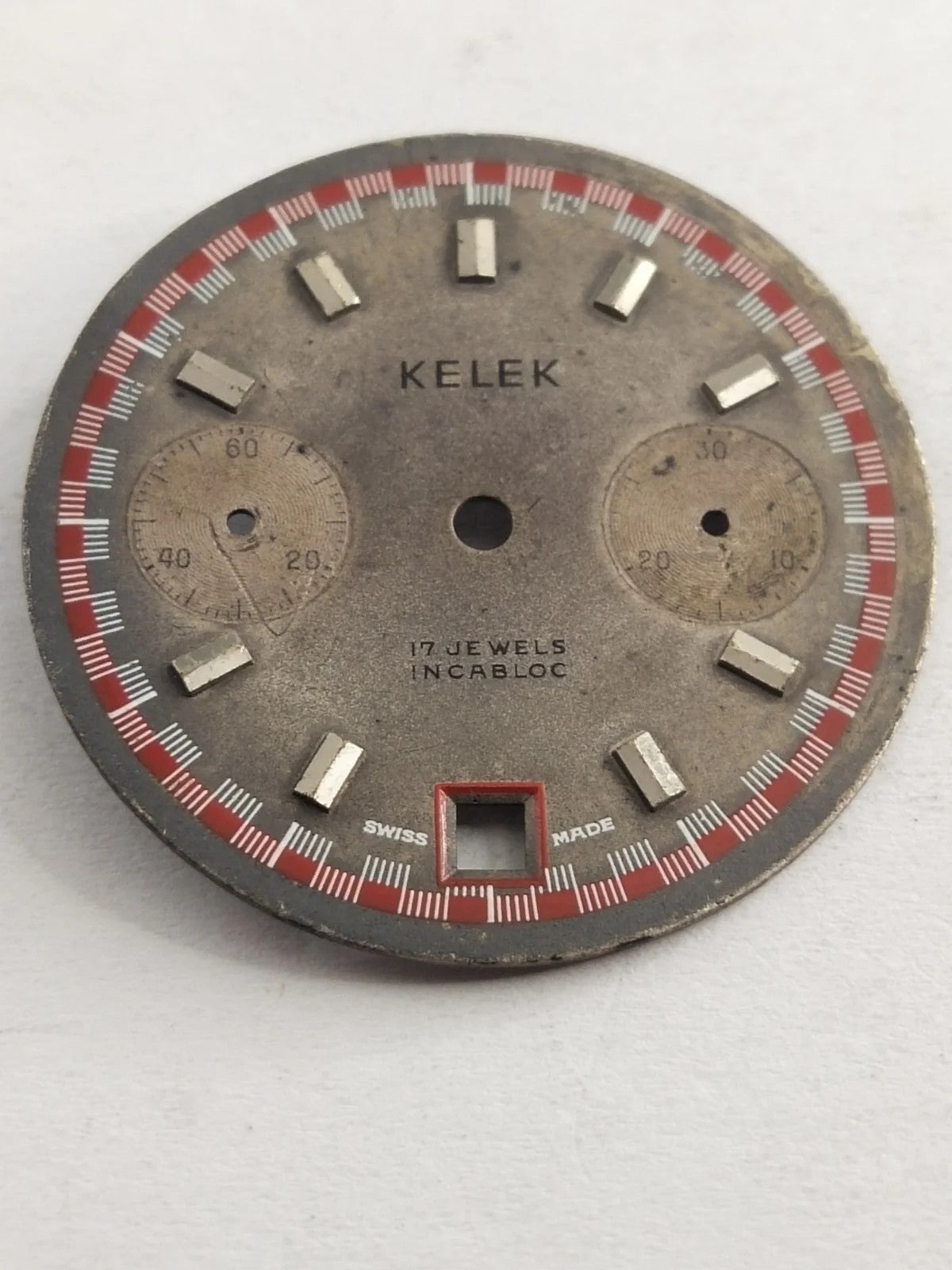 Original Dial / KELEK / Breitling FLieger Pilot chronograph 7753 Valjoux/ used