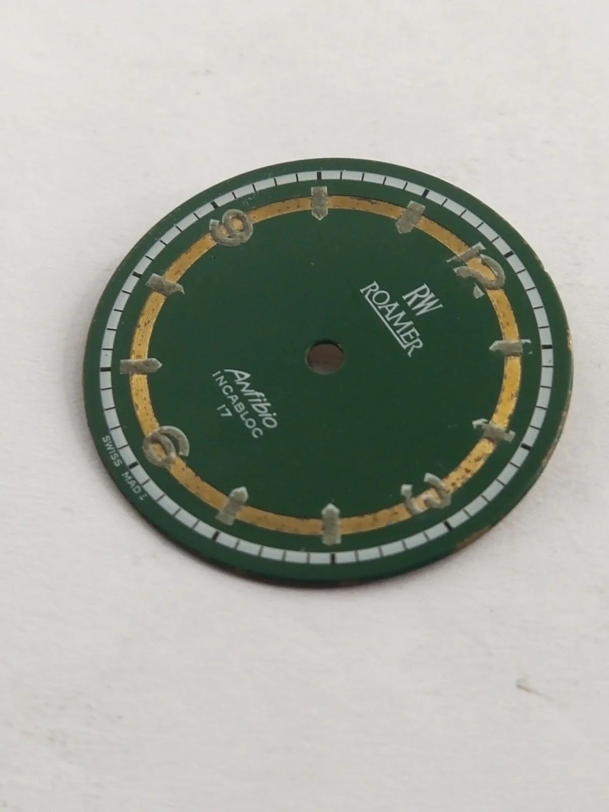 Original Dial / ROAMER/green color used