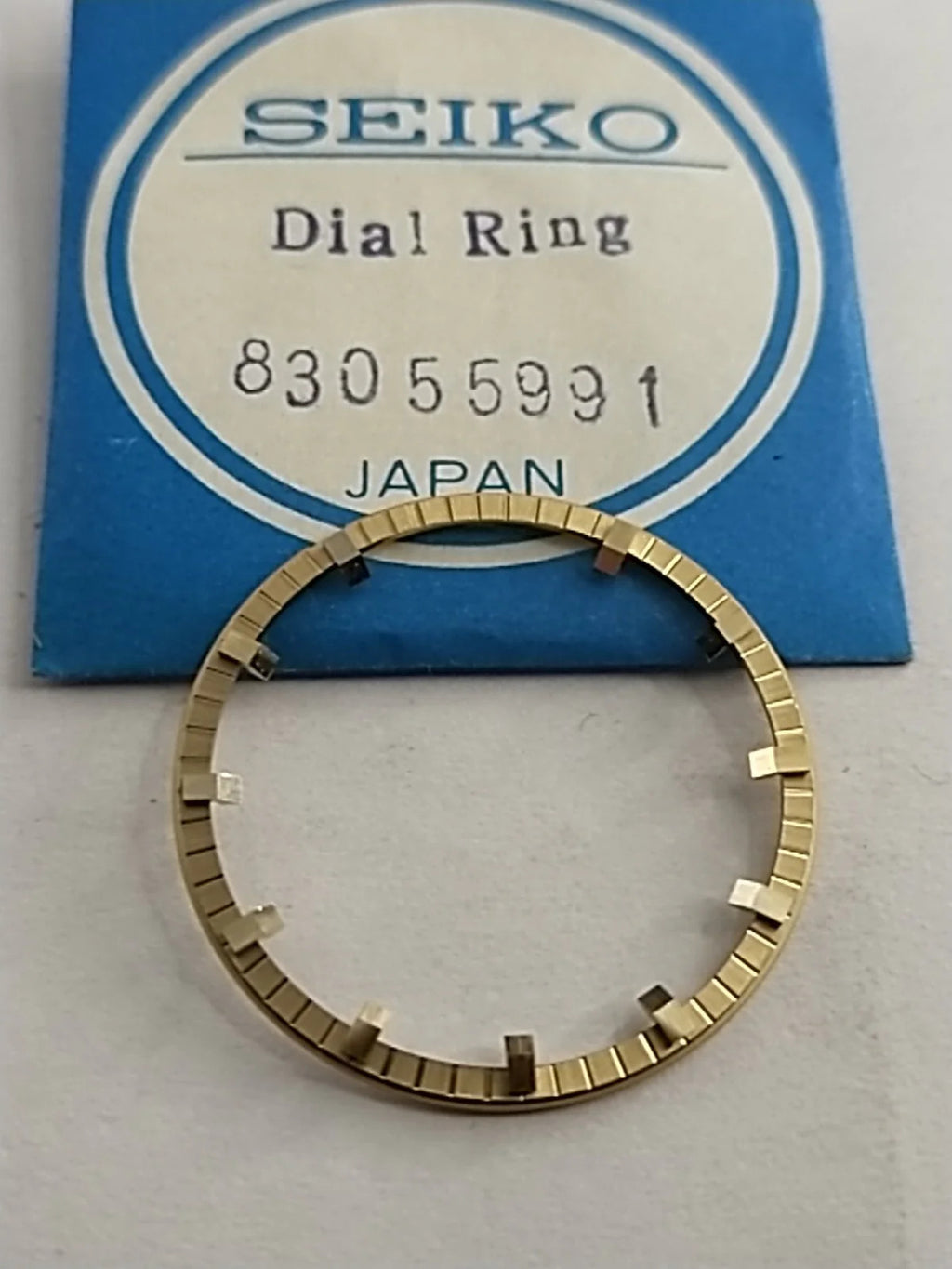 NOS Seiko Dial Ring golden color Part . 83055991