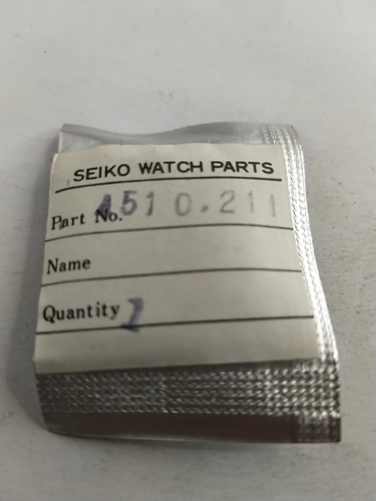 NOS Seiko 4510 211 Liquid Crystal Panel LCD