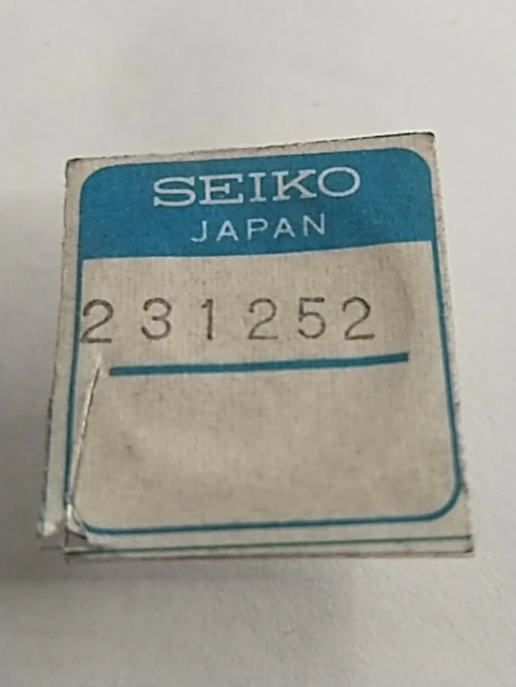 NOS Seiko Parts 231 252