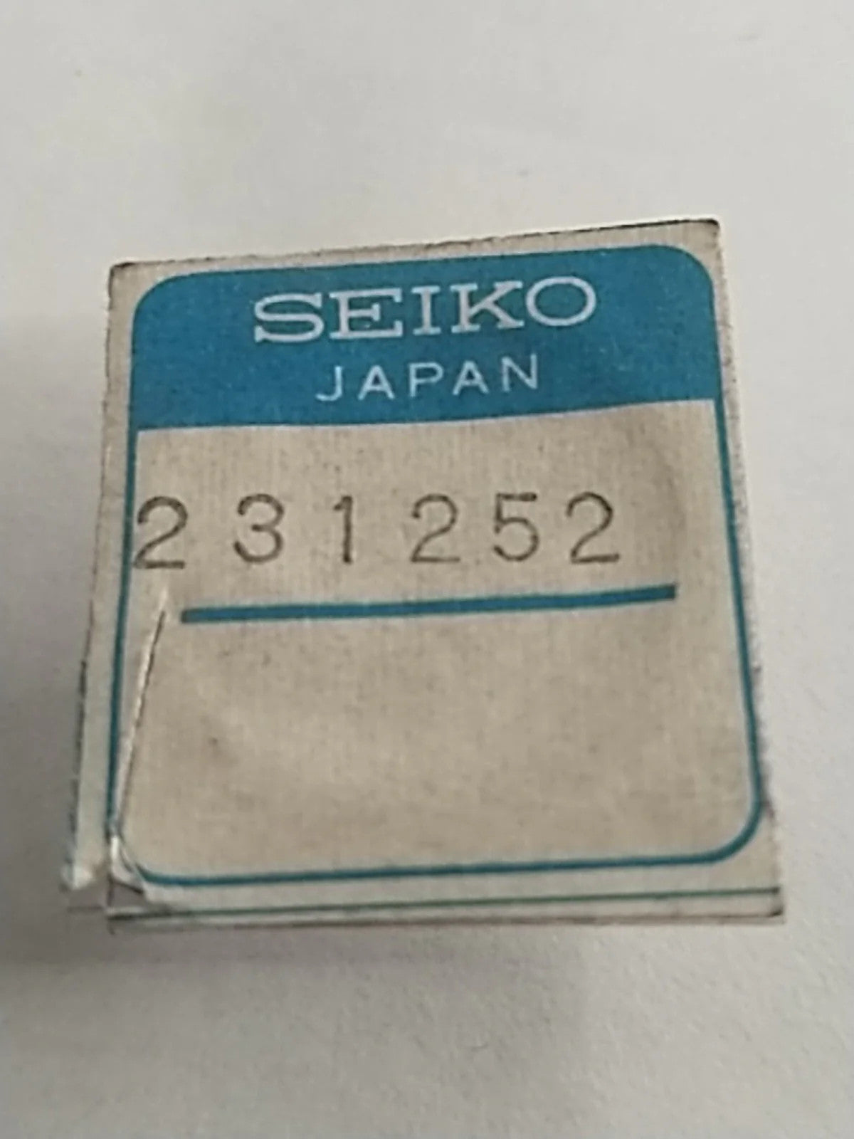 NOS Seiko Parts 231 252