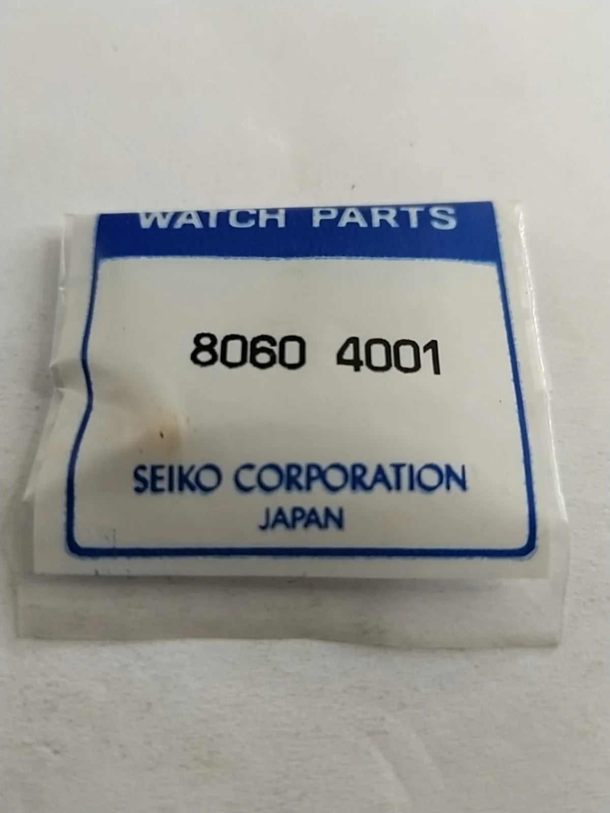 ORIGINAL SEIKO PARTS Push button / Part . 8060 4001