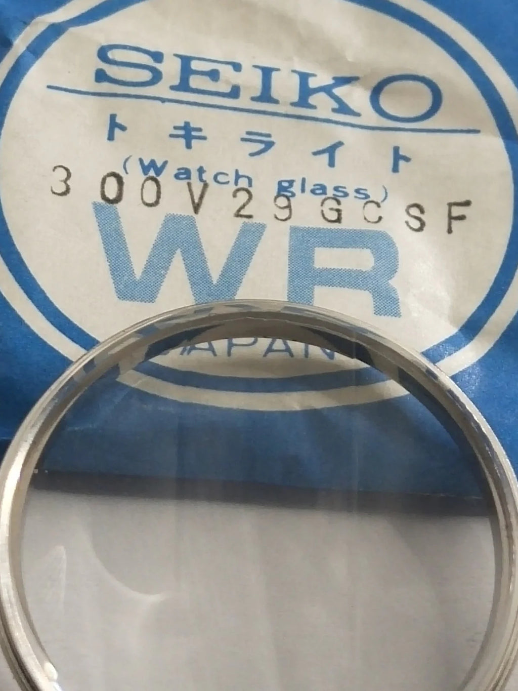 New Old Stok original Seiko glass 300V29GCSF