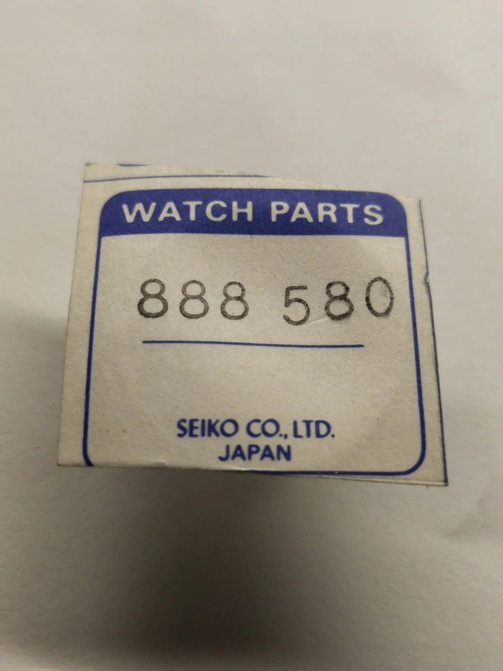 NOS Seiko Parts 888 580