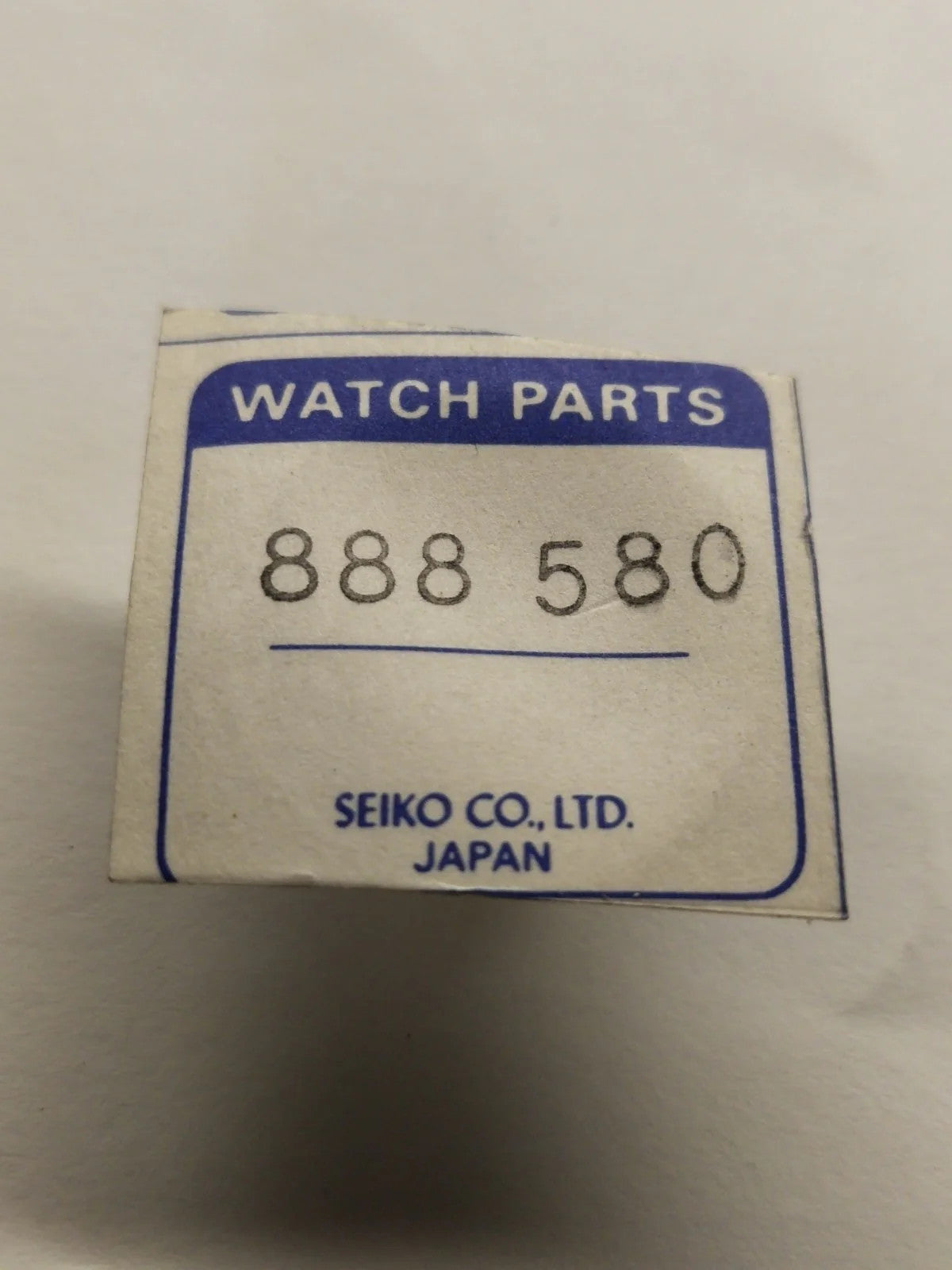 NOS Seiko Parts 888 580