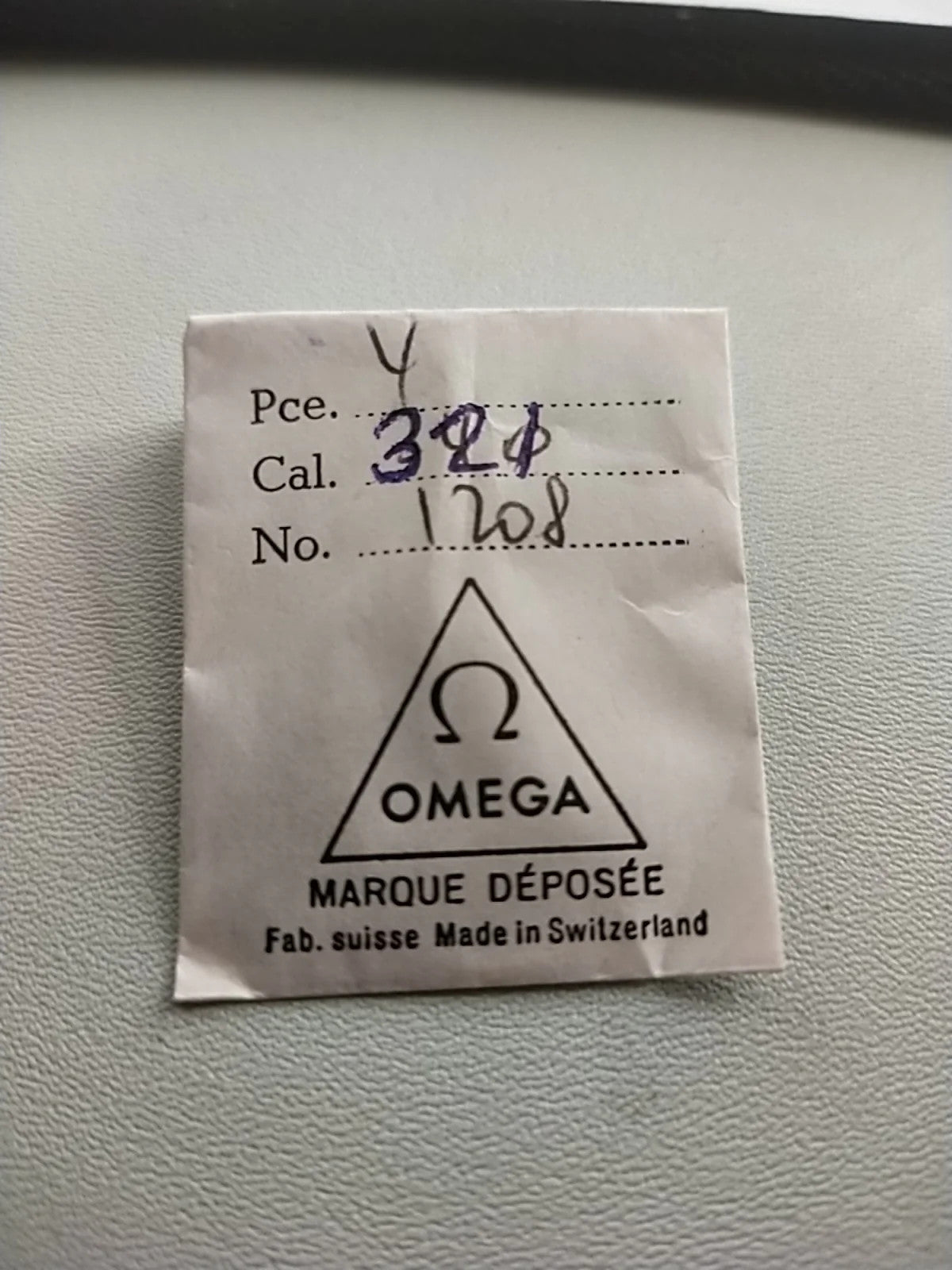 OMEGA original main spring Cal. 321 Part.321-1208