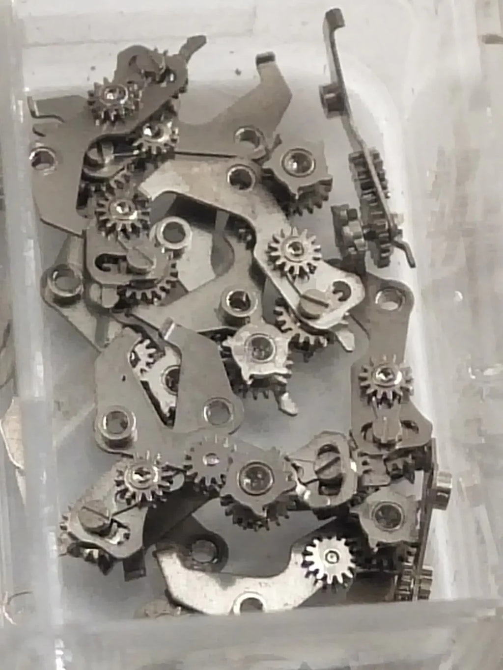 NOS Seiko Parts 803 617 / Setting Wheel Lever Complete / Cal.6138/6139AB-new