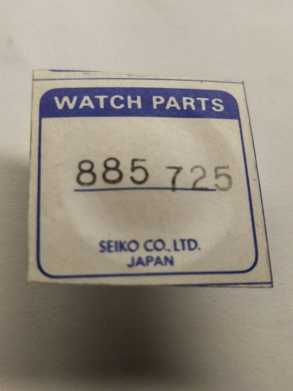 NOS Seiko part 885 725