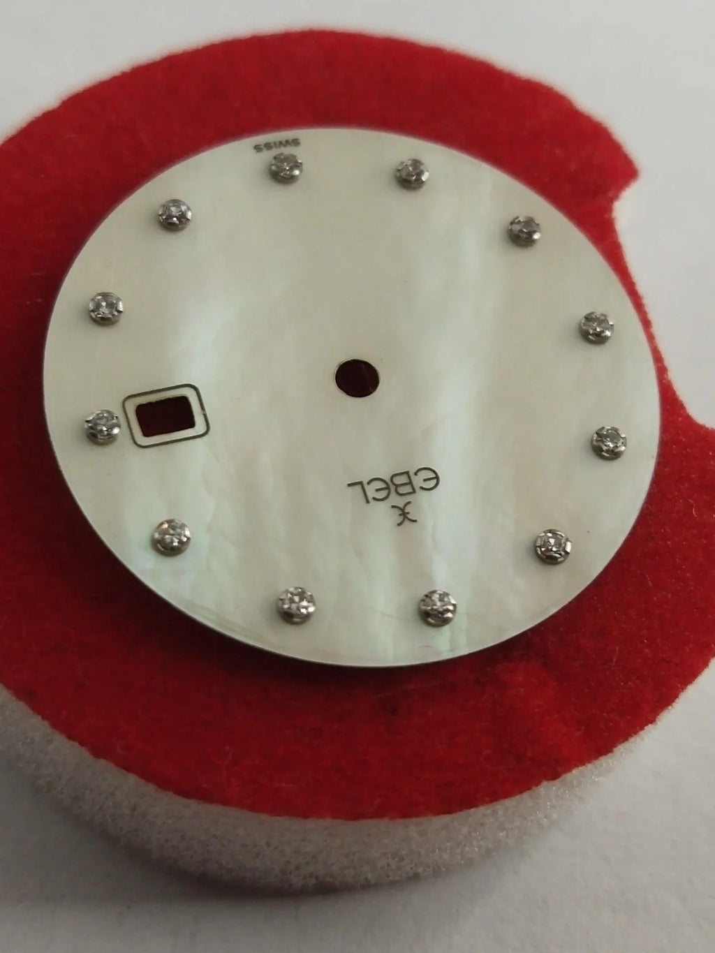 Dial EBEL Diamond / Shells / With hands /Read the description well