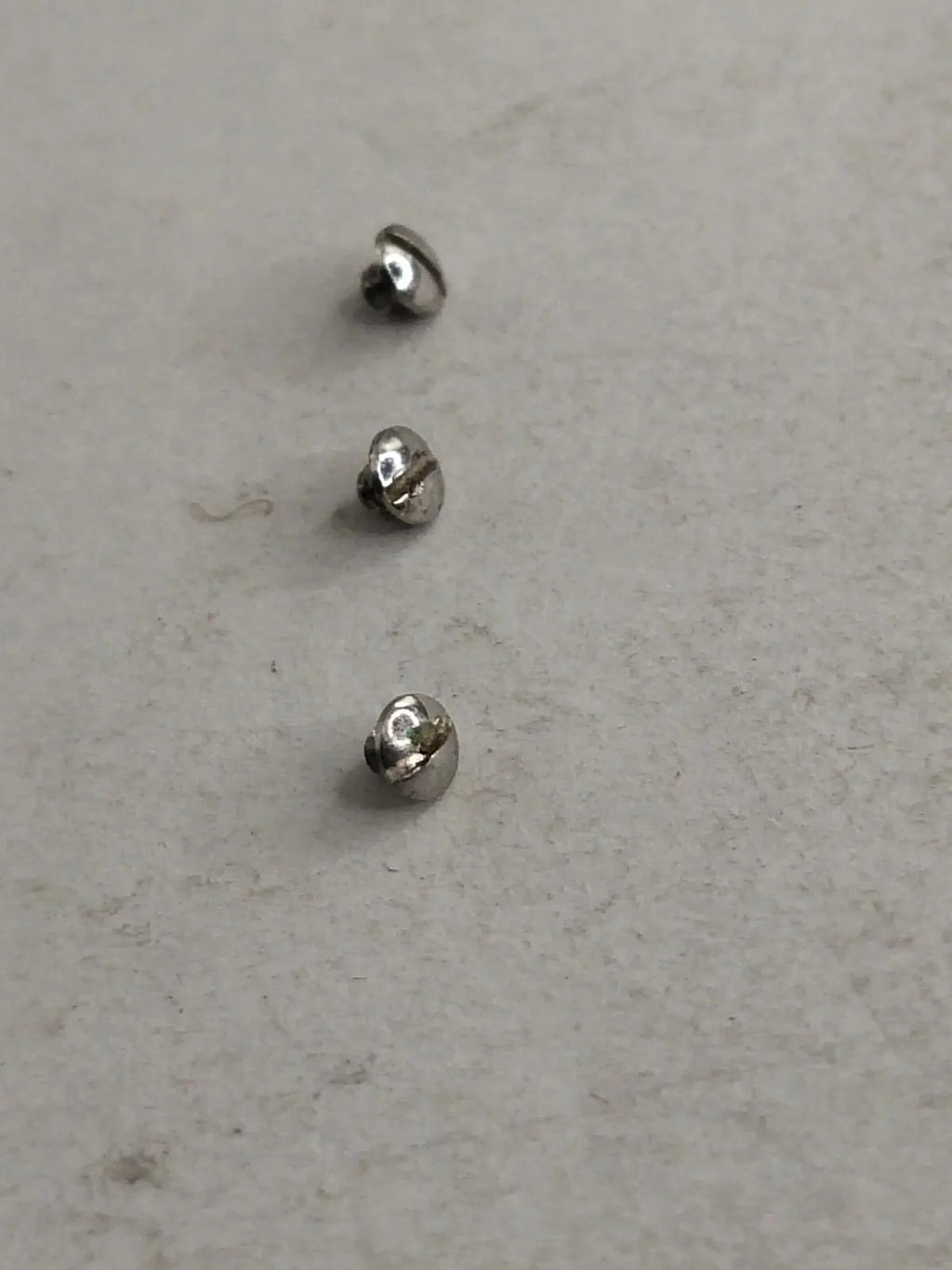 Original EBEL screws for the upper puzzle / Used 3ps