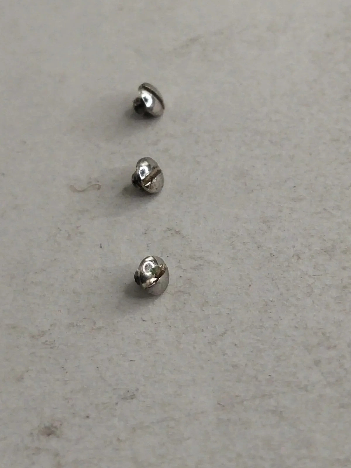 Original EBEL screws for the upper puzzle / Used 3ps